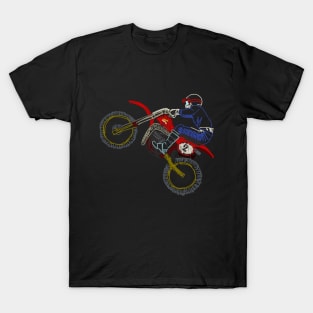 Vintage Motocross "Ride Red" T-Shirt